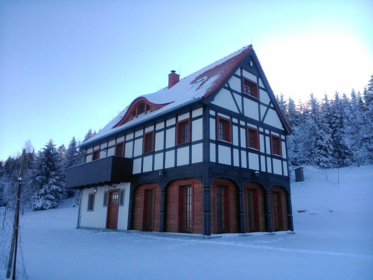 Izerski Horyzont - Dom Z Balia W Lesnej Perspektywie Kopaniec Exterior photo