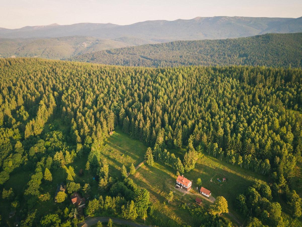 Izerski Horyzont - Dom Z Balia W Lesnej Perspektywie Kopaniec Exterior photo