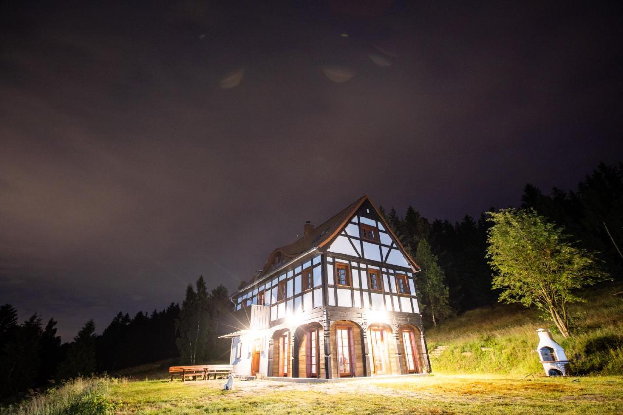 Izerski Horyzont - Dom Z Balia W Lesnej Perspektywie Kopaniec Exterior photo